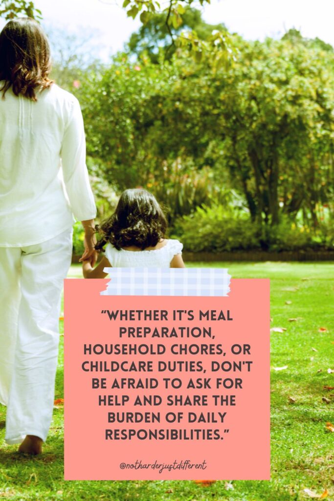 pin image with image and strategy for parenting with chronic illness